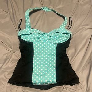 Rockabilly style halter top